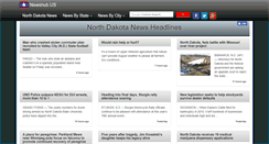 Desktop Screenshot of north-dakota.newshub.us