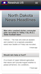 Mobile Screenshot of north-dakota.newshub.us
