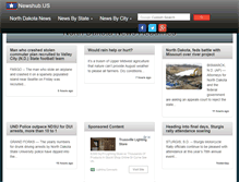 Tablet Screenshot of north-dakota.newshub.us