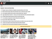Tablet Screenshot of newshub.org