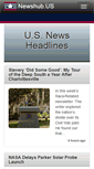 Mobile Screenshot of newshub.us
